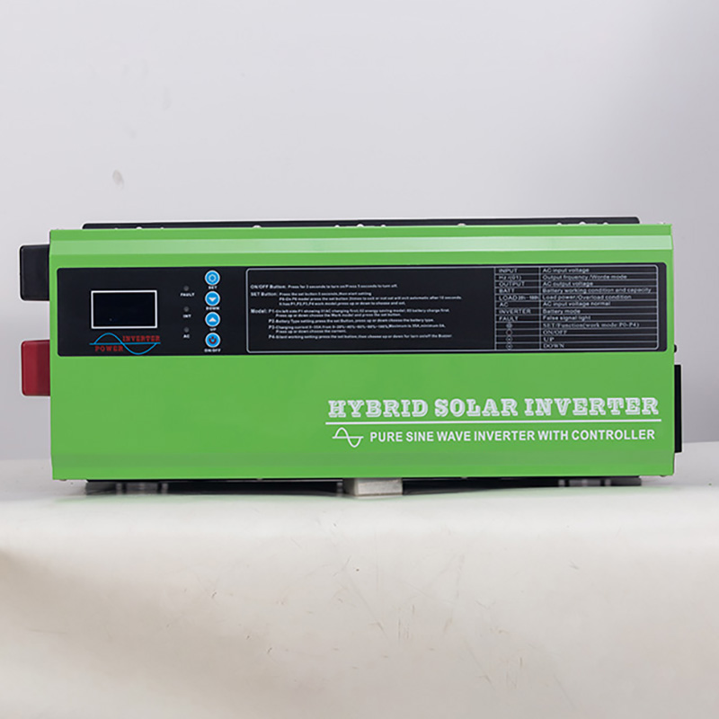 Hybrid Solar Inverter Split Phase 6000w 48vdc 120/240vac