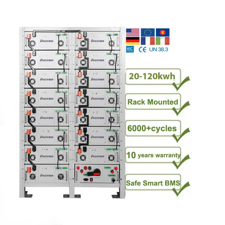 5KWH-80KWH 48v 100ah 200ah 300ah Rack Mounted LifePO4 Battery Lithium ion Battery Pack - Image 2